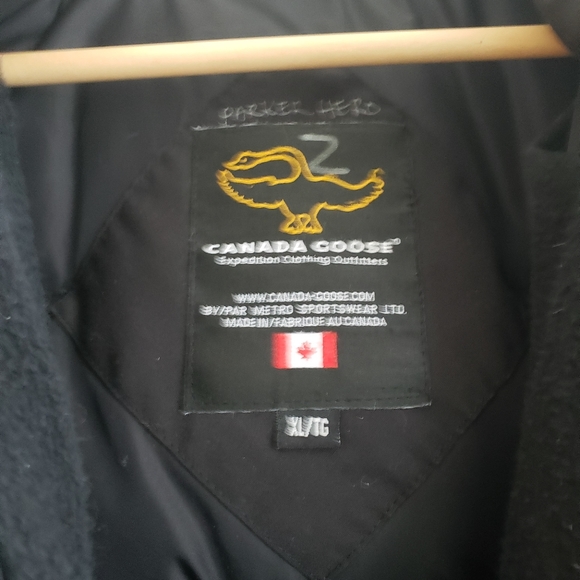 Men's CANADA GOOSE Expedition Clothing Outfitters bomber Jacket. XL - Picture 2 of 12